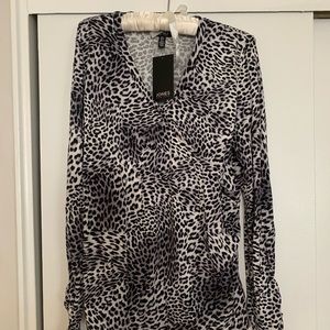 Jones is New York wrap top